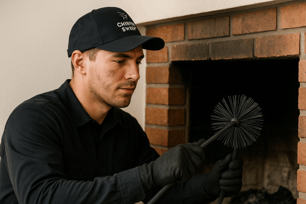 chimney sweep in horseshoe bay
